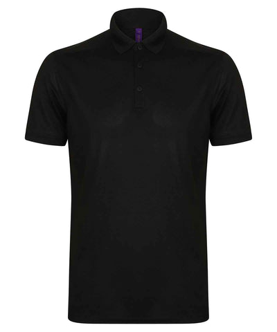 Stretch polo shirt with wicking finish (slim fit)