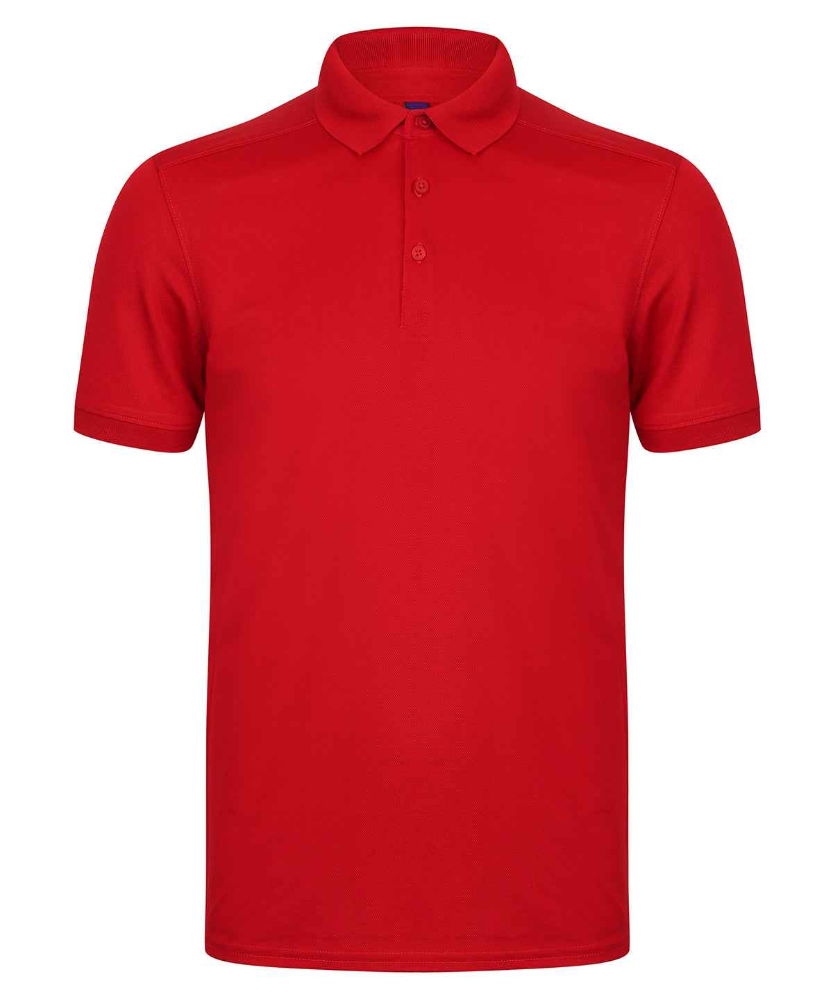 Stretch polo shirt with wicking finish (slim fit)