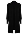 Women's longline open cardigan