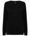 Women's 12 gauge v-neck jumper