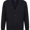 V-button cardigan