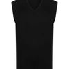 Sleeveless v-neck jumper
