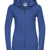 Women's authentic zipped hooded sweatshirt