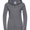 Women's authentic zipped hooded sweatshirt