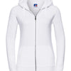 Women's authentic zipped hooded sweatshirt