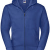 Authentic zipped hooded sweat