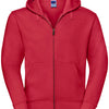 Authentic zipped hooded sweat