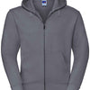 Authentic zipped hooded sweat