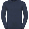 V-neck knitted sweater