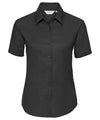 Women's short sleeve Oxford shirt
