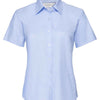 Women's short sleeve Oxford shirt