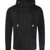 Cross neck hoodie