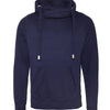 Cross neck hoodie