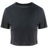 Women's triblend cropped T