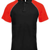 Polo baseball contrast polo shirt