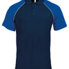 Polo baseball contrast polo shirt