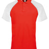 Polo baseball contrast polo shirt