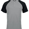 Polo baseball contrast polo shirt