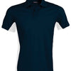 Flags short sleeve bi-colour polo shirt