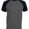 Baseball Short-sleeved two-tone T-shirt