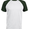 Baseball Short-sleeved two-tone T-shirt