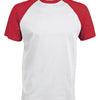 Baseball Short-sleeved two-tone T-shirt