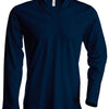 Men's long-sleeved V-neck T-shirt