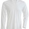 Men's long-sleeved V-neck T-shirt