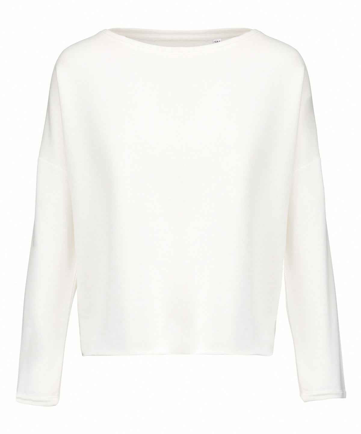 Ladies' oversized sweatshirt