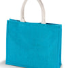 Jute beach bag.