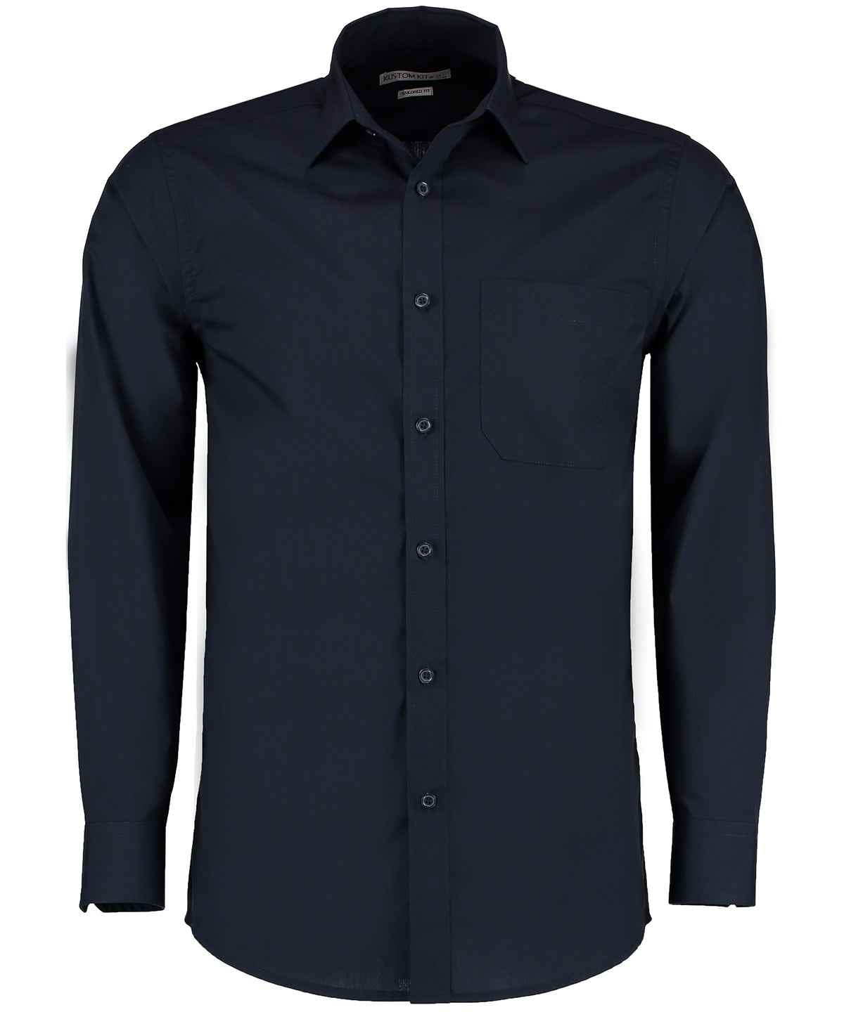 Poplin shirt long-sleeved (tailored fit)