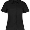 Women's poplin shirt short sleeve