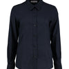 Women's workplace Oxford blouse long-sleeved (tailored fit)