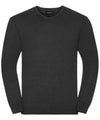 V-neck knitted sweater