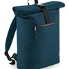 Recycled rolled-top backpack