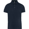 Jersey knit polo shirt