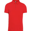 Jersey knit polo shirt