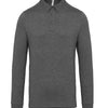 Jersey knit long sleeve polo shirt