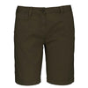 Ladies' washed effect Bermuda shorts
