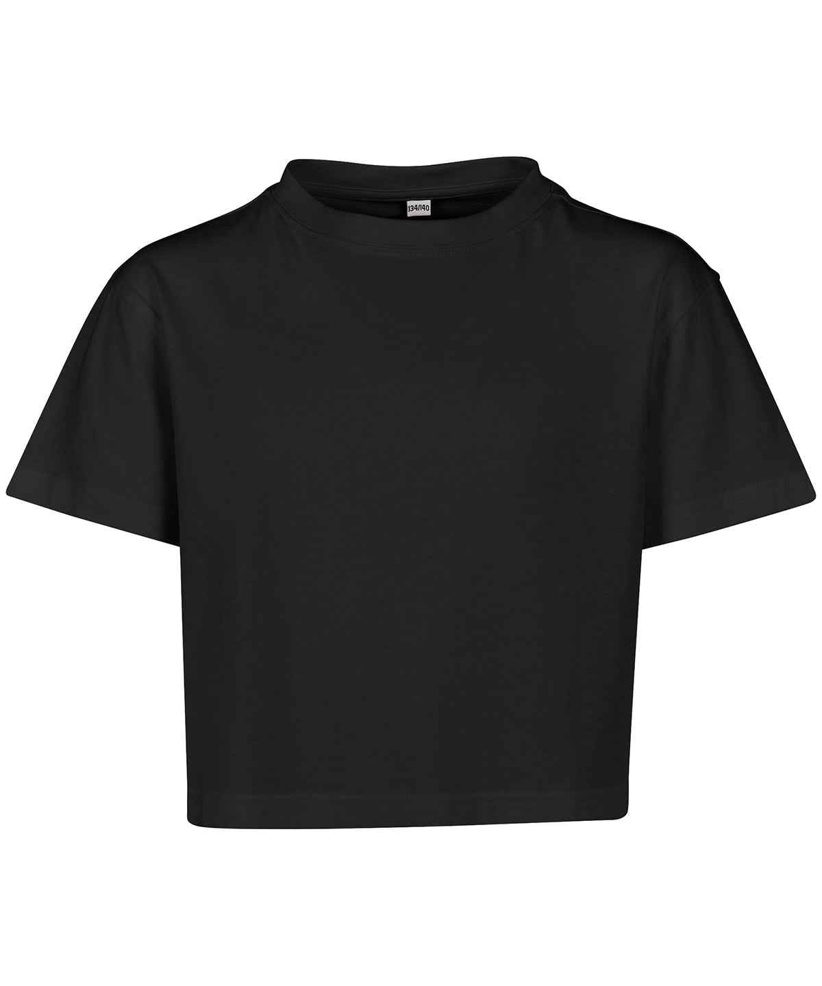 Girls cropped Jersey tee