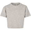 Girls cropped Jersey tee