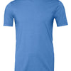Unisex heather CVC short sleeve t-shirt