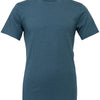 Unisex heather CVC short sleeve t-shirt