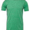 Unisex heather CVC short sleeve t-shirt