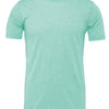 Unisex heather CVC short sleeve t-shirt