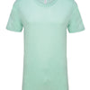 Unisex heather CVC short sleeve t-shirt