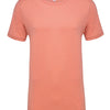 Unisex heather CVC short sleeve t-shirt