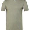 Unisex heather CVC short sleeve t-shirt