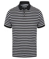 Striped Jersey polo shirt