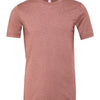 Unisex heather CVC short sleeve t-shirt